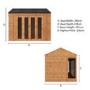 Mercia -  10 x 8ft Vermont Summerhouse with Bi-Fold Doors