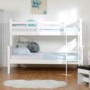 White Triple Sleeper Detachable Bunk Bed - Neptune - Seconique