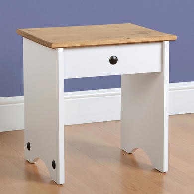 Seconique Corona White Dressing Table Stool Seconique Corona White Dressing Table Stool