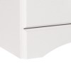 Furniture To Go Scandi 3 Drawer Bedside In White