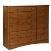 GRADE A1 - Furniture To Go Scandi 6+6 Drawer Chest In Pine