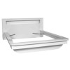 Opus 36 Continental Kingsize Bed with Lighting in White High Gloss