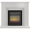Adam Greenwhich Stone Effect with Eclipse Electric Fire in black