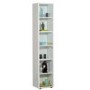 Sciae Smooth 36 Small Bookcase in High Gloss White