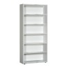 Sciae Smooth 36 Large Bookcase in High Gloss White