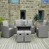 Cambridge Cayman Seating Set With Relaxed Dining