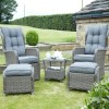 Cambridge St Kitts 5 Piece Relaxed Garden Dining Set