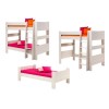 GRADE A1 - Steens  For Kids Extension Kit - Bunk To Single And High Sleeper In Whitewash