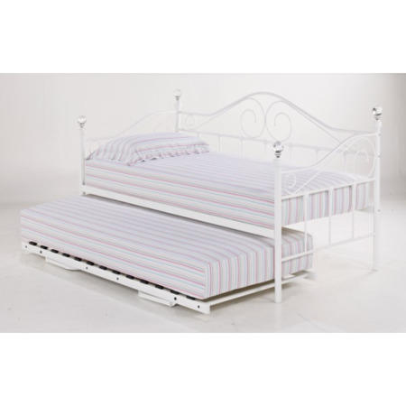 GRADE A1 - GRADE A1 - LPD Florence Trundle Bed in White