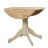 Origin Red Lingfield Dining Table and 2 Chairs In Natural and Cream