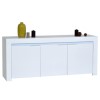 Sciae Galaxy Sideboard in White High Gloss with RGB Lighting