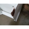 GRADE A2 -  World Furniture Bari High Gloss White 3 Drawer Chest