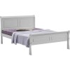 Seconique Georgia 4&#39;6 Inch  Sleigh Bed in Grey