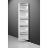 GRADE A3 - Germania White Rotating Cabinet - 10 Pairs