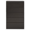 GRADE A2 - Parisot Home 5 Drawer Chest in Wenge