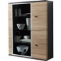 Germania Escala Stand And Display Cabinet In Oak 