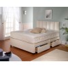 GRADE A2 - Dreamworks Beds Sussex De Luxe 1000 Divan and Mattress - kingsize with sprung edge base and 4 drawers