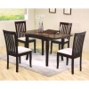 Wilkinson Furniture Naomi Solid Wood Dining Table in Mahogany