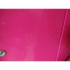 GRADE A2 - Welcome Furniture Hatherley High Gloss 5 Drawer Chest in Black and Pink