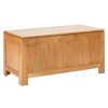 GRADE A2 - Heritage Furniture UK Caley Solid Oak Blanket Box
