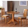 Wilkinson Furniture Brecon Drop Leaf Dining Table in Natural