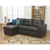 Furniture Link Gemona Corner Sofa in Brown