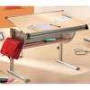 Interlink Liam Adjustable Desk in Maple