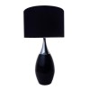 Furniture Link Juno Black Table Lamp