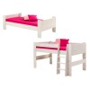 Steens  For Kids Extension Kit - Single Bed To Mid Sleeper In Whitewash