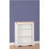 White &amp; Pine Small Bookcase - Corona