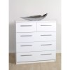 Furniture To Go Designa 3+2 Chest Of Drawers In White Ash