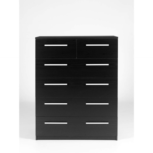 Furniture To Go Designa 4+2 Chest Of Drawers In Black Ash