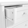 Victoria White 2+2 Chest of Drawers - 4 Drawers