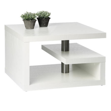 Furniture To Go Designa 60cm Modern Lamp Table In White Ash
