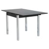Furniture To Go Designa 80cm Square Extending Table In Black Ash