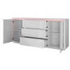 Germania Chicago White High Gloss Sideboard