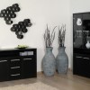 Furniture To Go Designa 3 Drawer 2 Door Sideboard In Black Ash