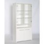 Furniture To Go Designa Tall Glazed Display Unit In White Ash