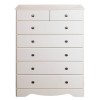 Steens Milford 2+5 Drawer Chest in Soft White