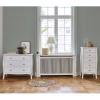 Steens Baroque Wide 3 Drawer Chest in White