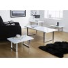 Mountrose Hacienda Coffee Table With Two Side Tables In White 