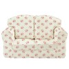 Just4Kidz Loose Cover Sofa in Rose Natural
