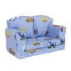 Just4Kidz Loose Cover Sofa in Toy Trucks