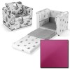 Just4Kidz Chair Bed in Pink