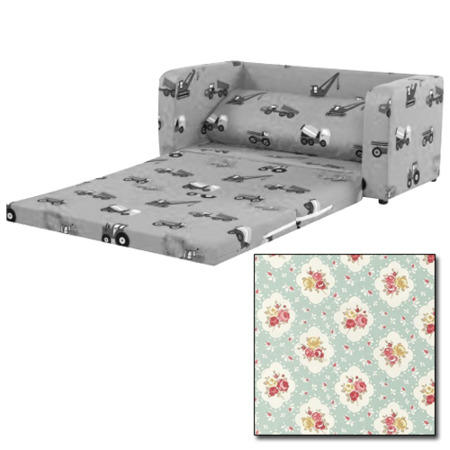 Just4Kidz Sofa Bed in Floral Sky