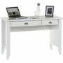 White Wooden Desk with Drawers - Teknik Office
