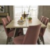 Bentley Designs Cadell Aged Oak 6 Seater Dining Table