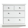 Paris 2+2 Chest of Drawers in White