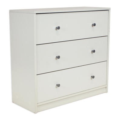 May 3 Drawer Chest In White