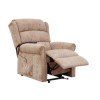 Global Furniture Alliance  Cambridge Electric Fully Upholstered Recliner in Biscuit Mosaic